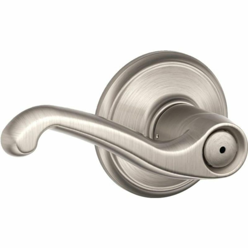 Flair F Series Lever, Privacy, Grade Aaa, Satin Nickel