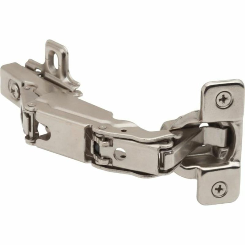 Full Overlay Self-Closing Concealed Hinge For Frameless Cabinet Pack Of 2