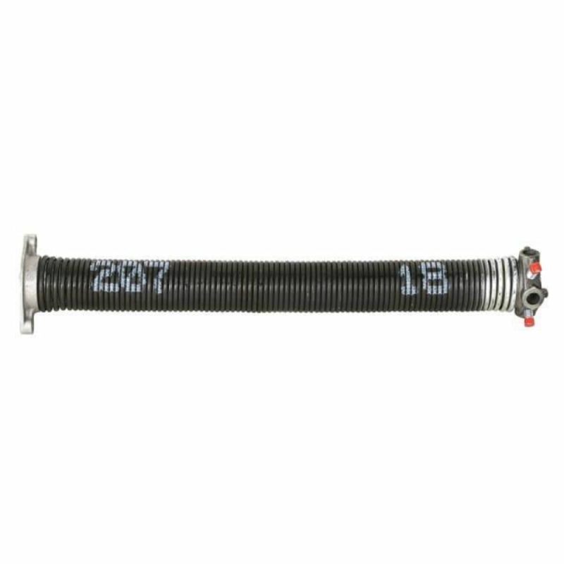 Garage Dr Torsion Sprg, 0.207in X1-3/4in X 18in, Silver, Left Wind