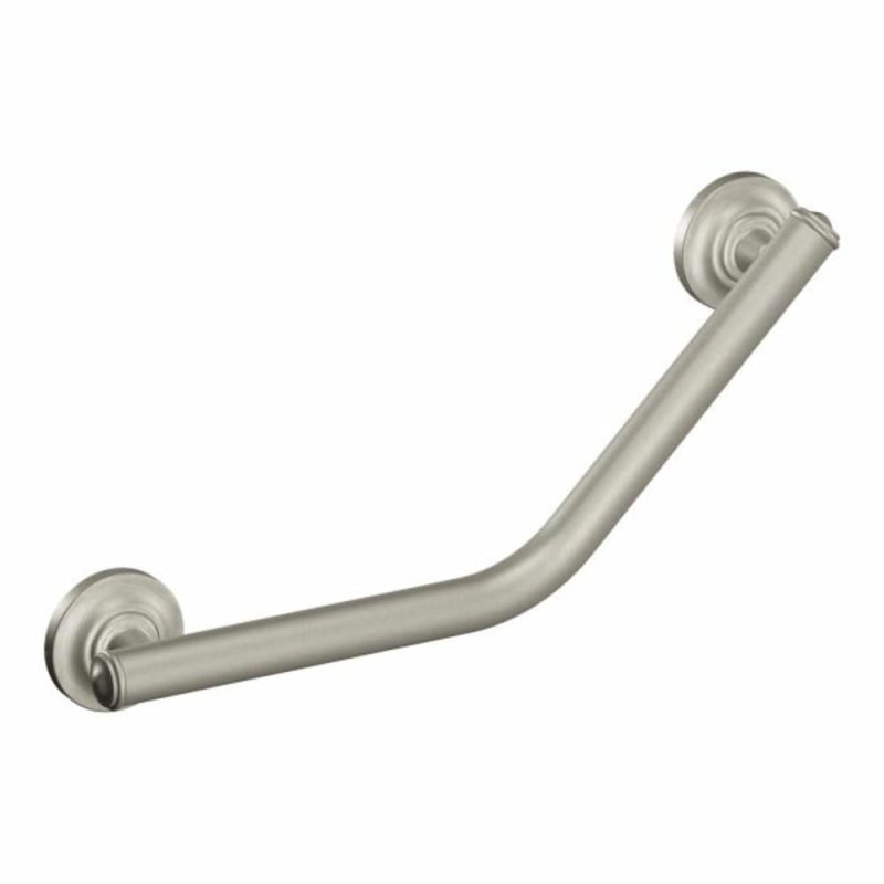 Grab Bar Brushed Nickel 16″ Angled Grab Bar