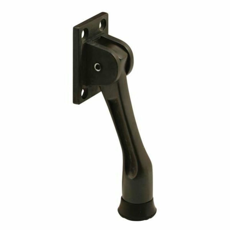 H27110sentry Dr Holder, 4in Reach, Hd , Bronze , Black Rubber