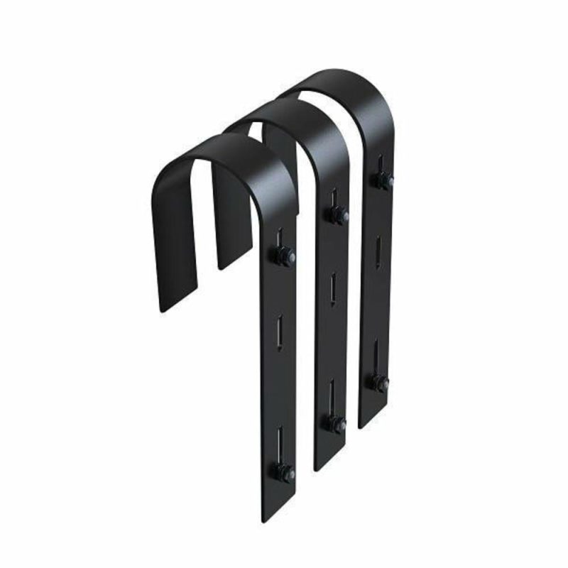 Handrail Bracket – Black Package Of 3