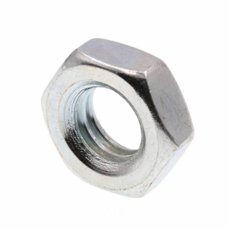 Hex Jam Nuts, A563 Grd A Zc, Package Of 50