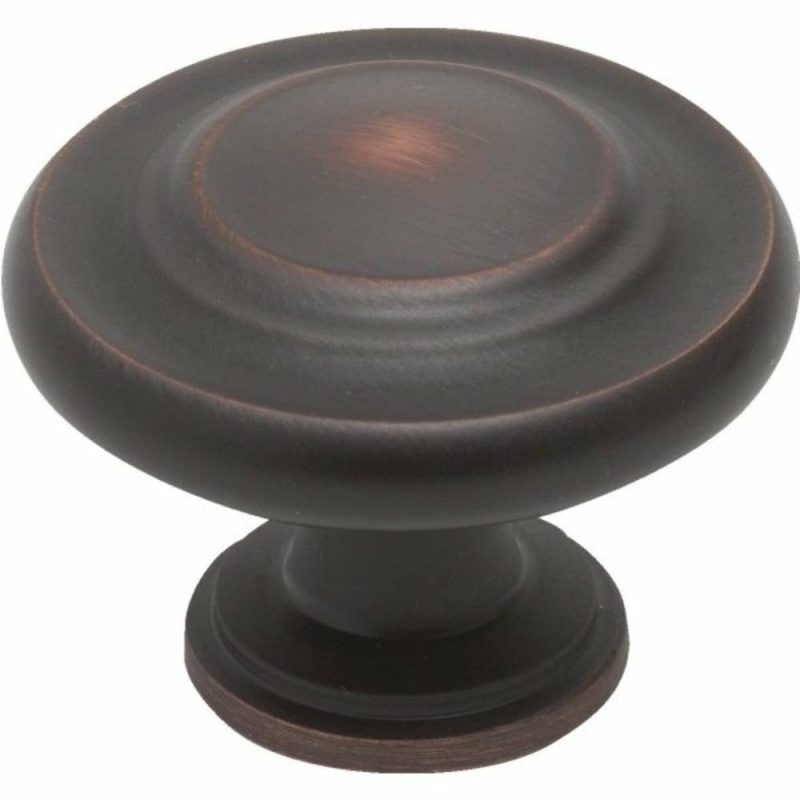 Inspirations 1-3/8″ Knob, Oil Rubbed Bronze-Package Of 25