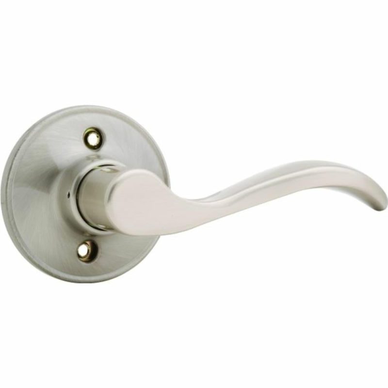 J Series Seville Left Hand Dummy Lever Satin Nickel