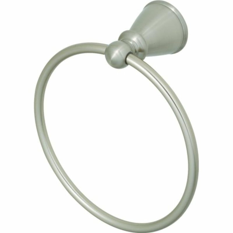 Keating™ Brushed Nickel Towel Ring