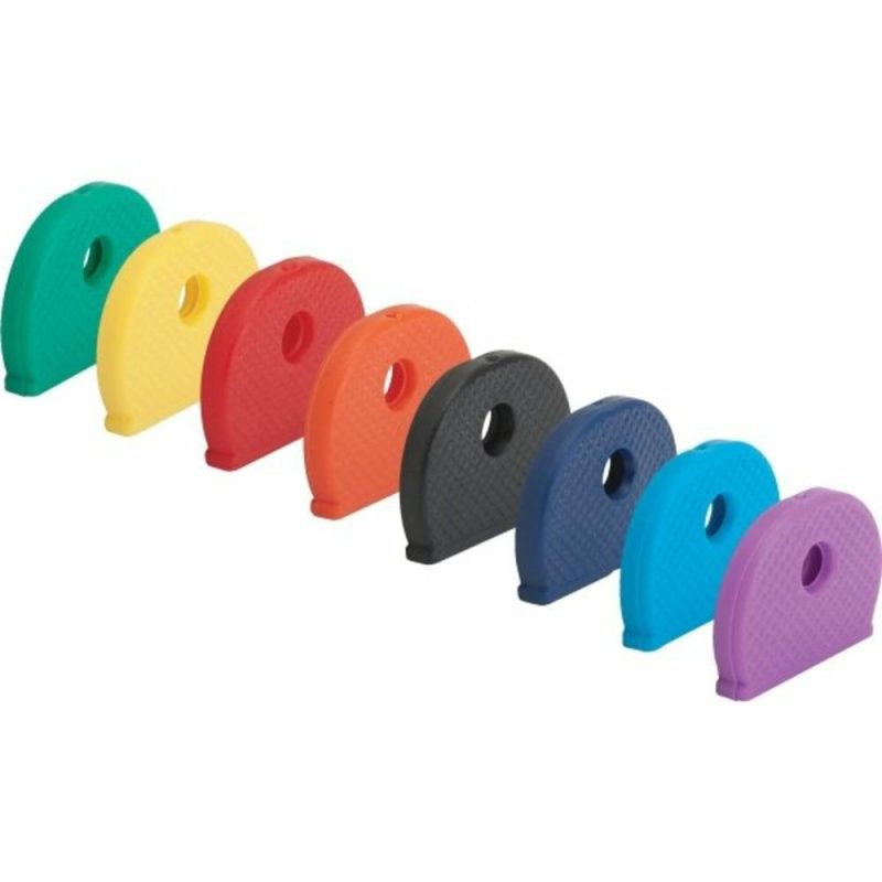 Key Caps Rubber Like Vinyl, Assorted Colors, Package Of 20