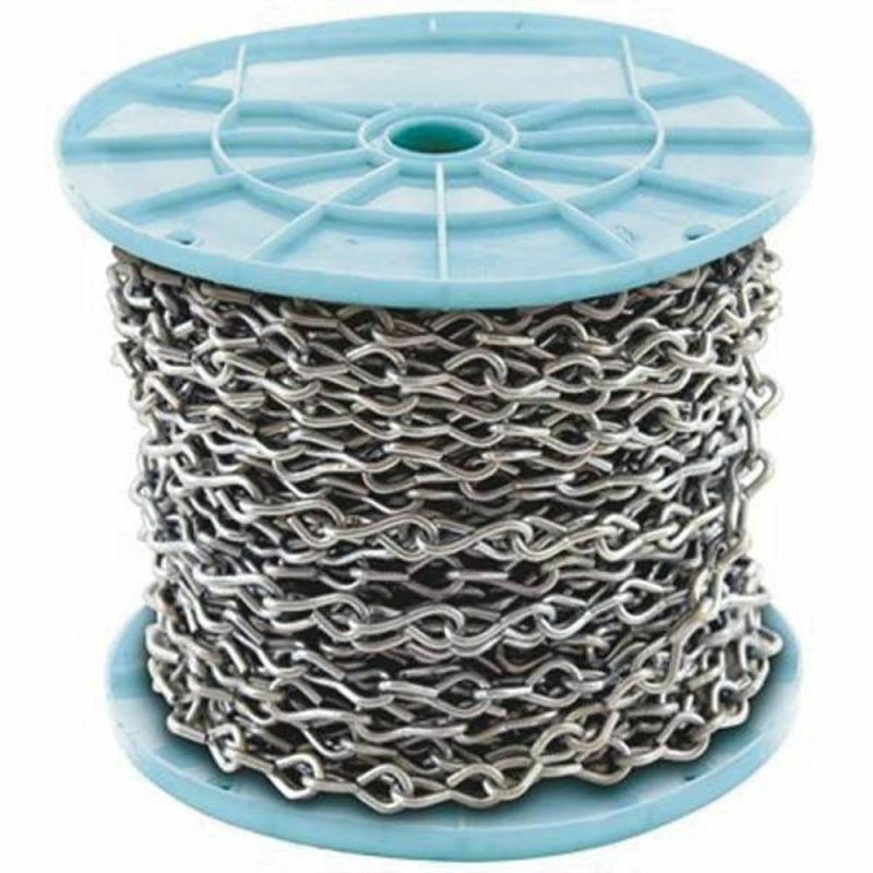 Kingchain #12 X 100 Ft Zinc-Plated Steel Reeled Jack Chain