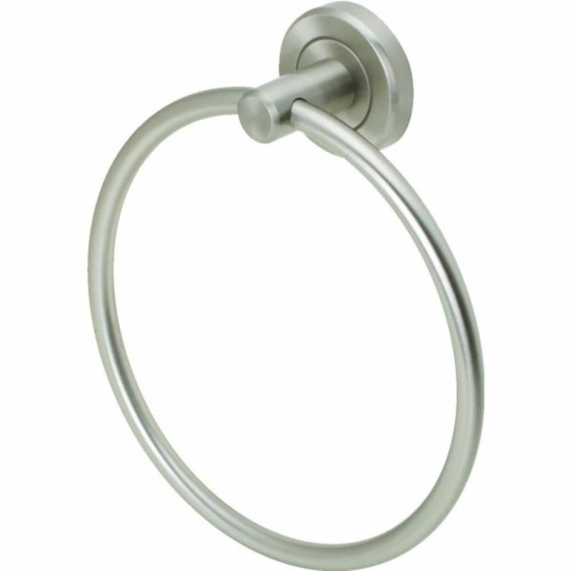 Latitude Ii Satin Nickel Towel Ring