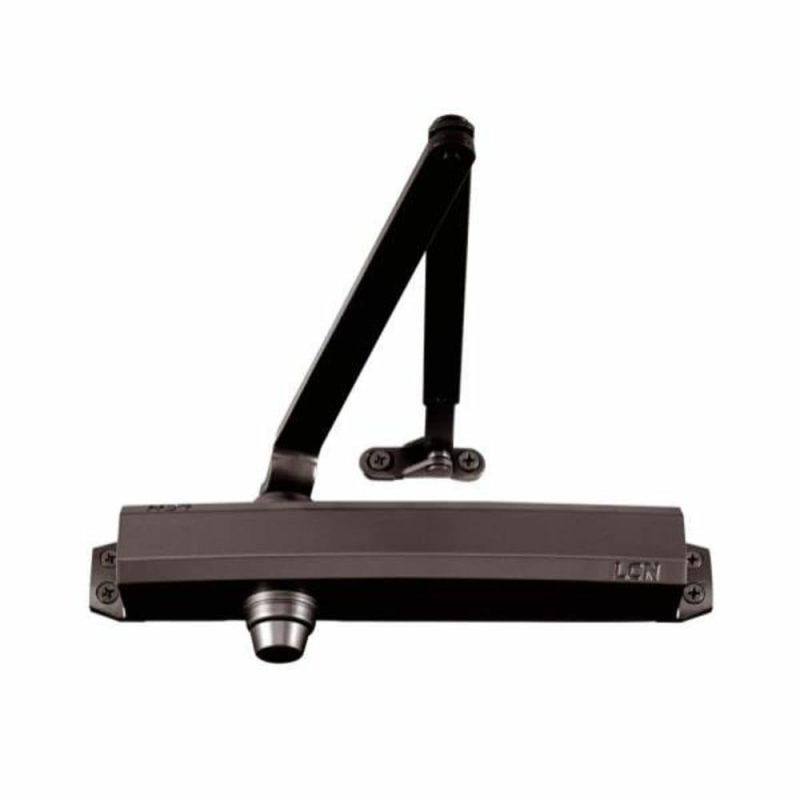 Lcn 1450 Series Surface Door Closer, Regular Arm With 62pa Shoe, Dark Bronze