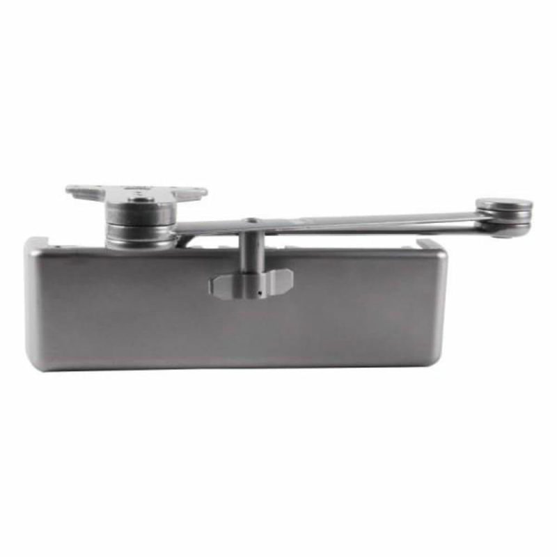 Lcn Surface Door Closer, Rh Spring Hold-Open Stop Arm, Aluminum/689 Finish