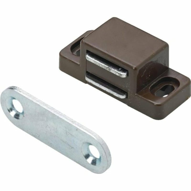 Magnetic Catch, 4.4lbs, Brown, Pack Of 25