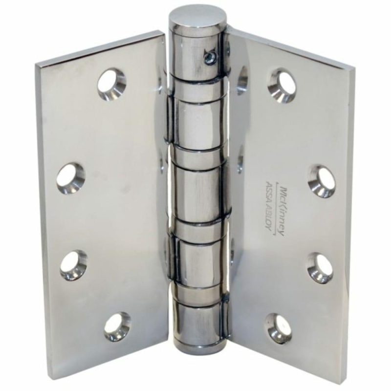 Mckinney 5-Knuckle Dull Chrome Mortise Heavyweight Hinge