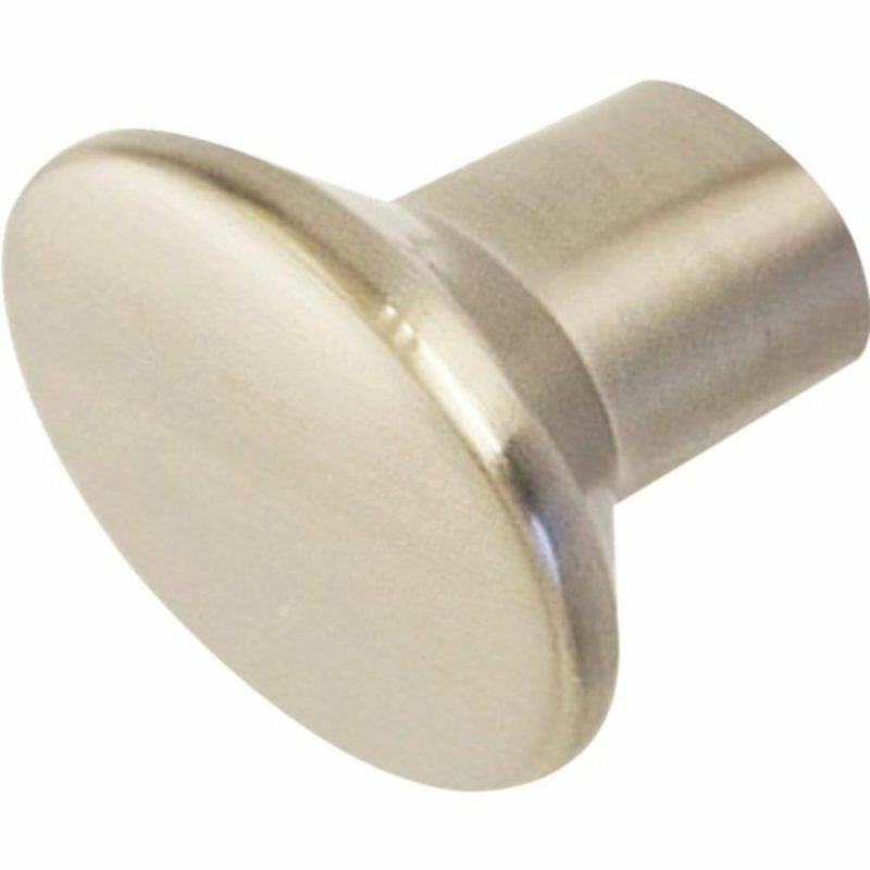 Mesa Knob, Brushed Nickel, Pack Of 10