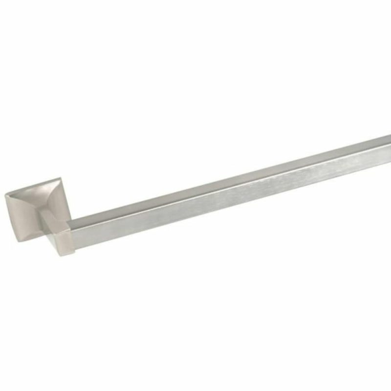 Millbridge 30-Inch Towel Bar, Satin Nickel Finish