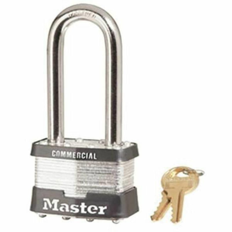 Number 5 2-1/2 In L Steel Laminated Padlock Shackle Keyed Alike