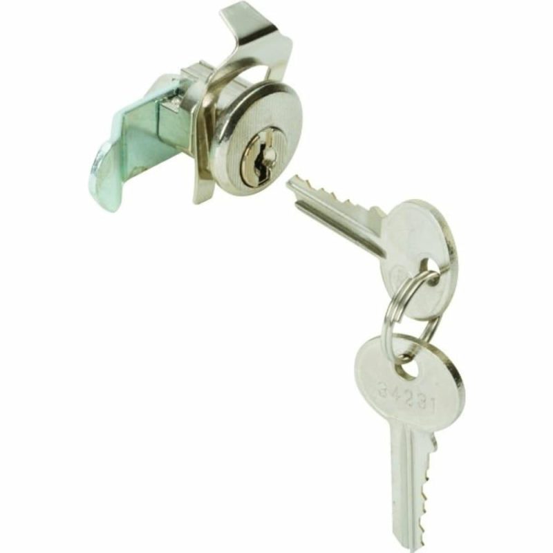 Offset Cam C8710 Mailbox Lock, 5-Pin, Na14 Keyway