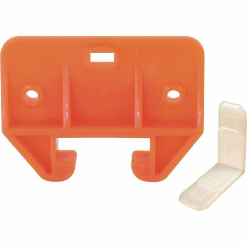 Orange, Plast Drawer Track Guide Kit, Package Of 2