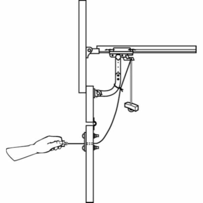 Outside Quick Release Garage Door Opener