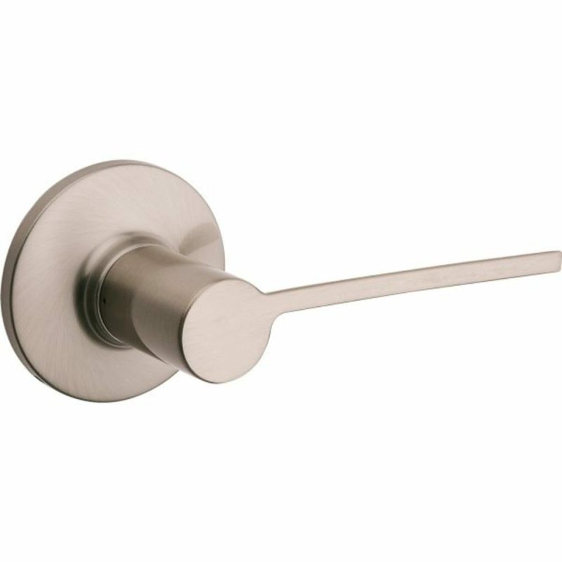 Palmina Passage Lever, Satin Nickel