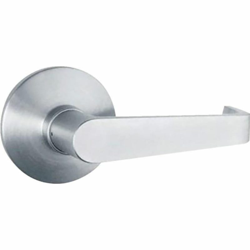 Passage Lever, Satin Chrome