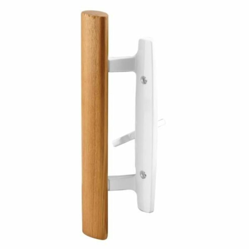 Patio Dr Ms Handle, Wt Dcst W/ Wood Handle