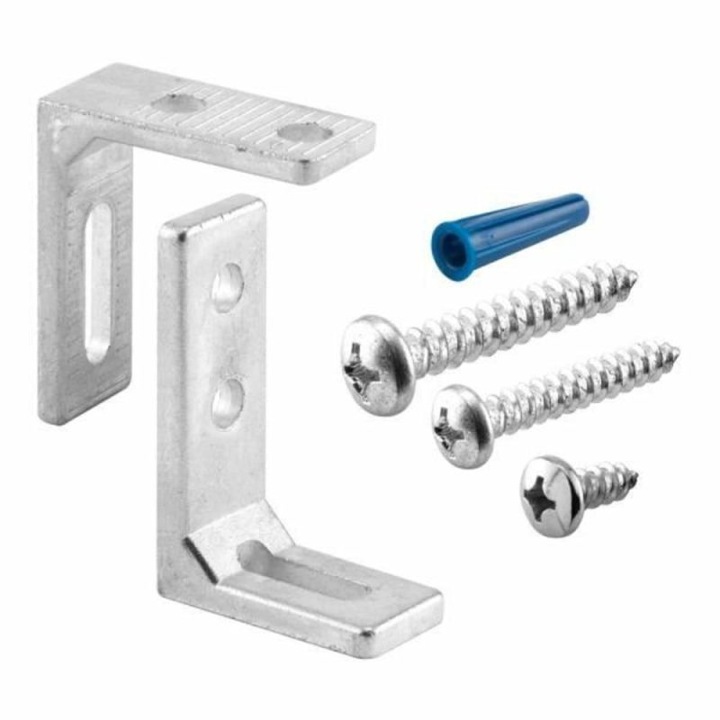 Pilaster Anchor Pack, 3/4 In. And Larger, L-Brackets And Fasteners Kit