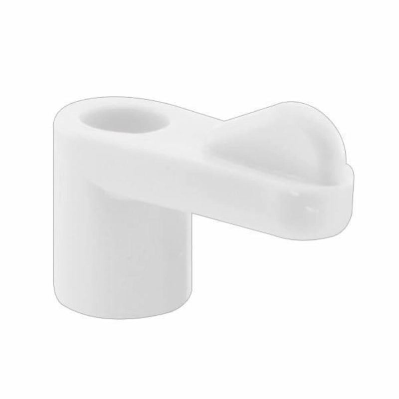 Plastic Screen Clip, White Package Of 100