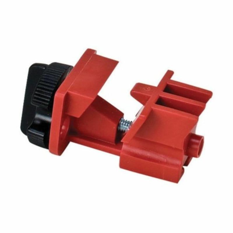 Red Glass Filled Nylon Tie Bar Universal Multi-Pole Breaker Lockout