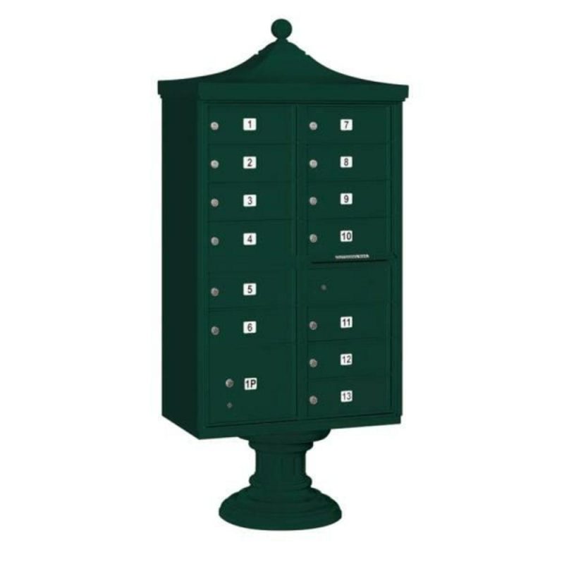 Regency Decorative- -Includes Top And Cover- Green