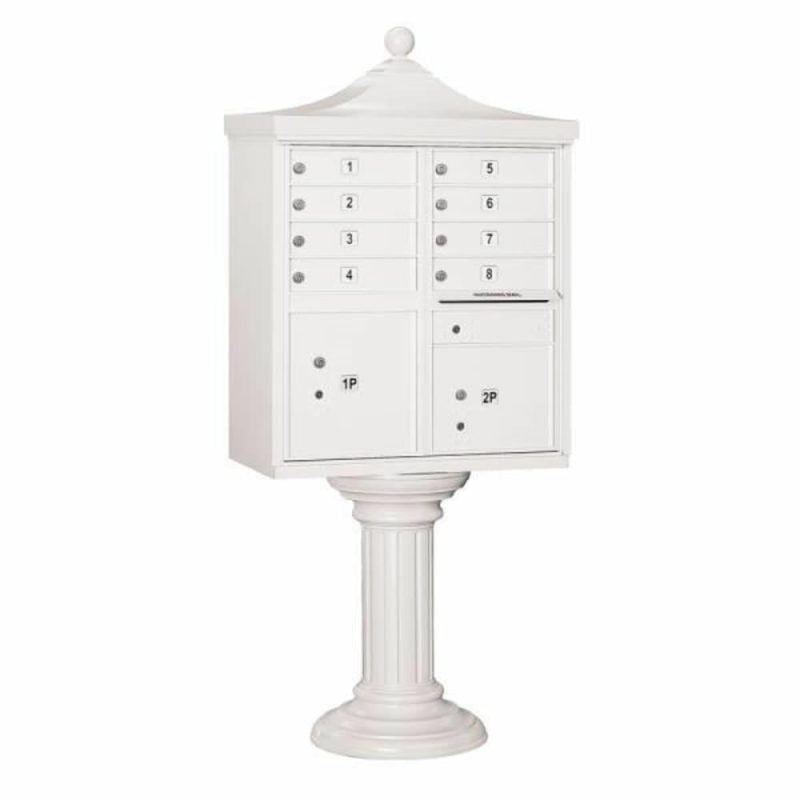 Regency Decorative- -Includes Top And Cover- White