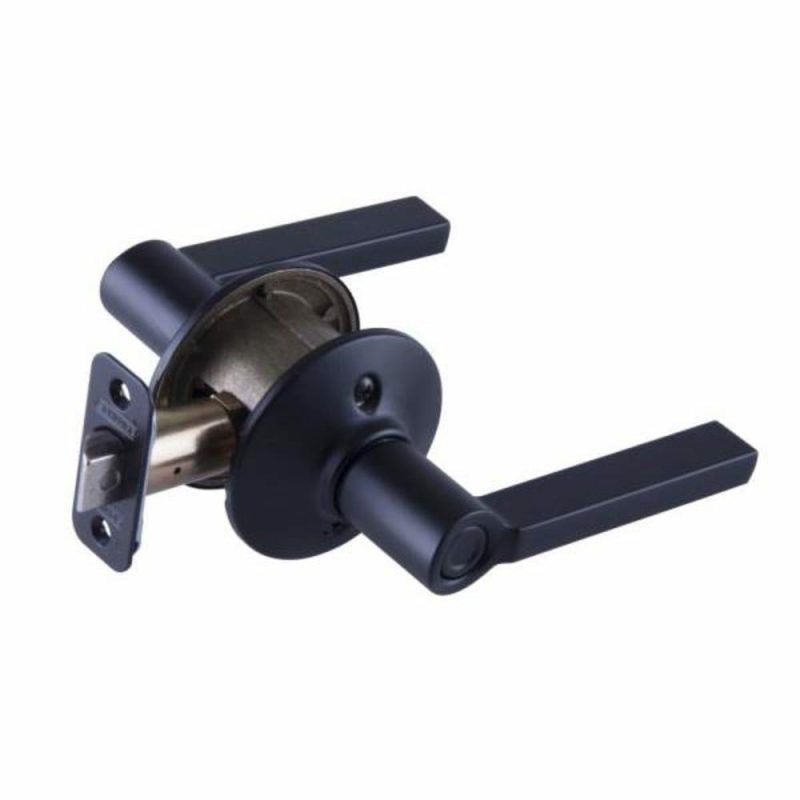 Residential F Ser Pvcy No Hand Flat Black Finish Latitude Lever