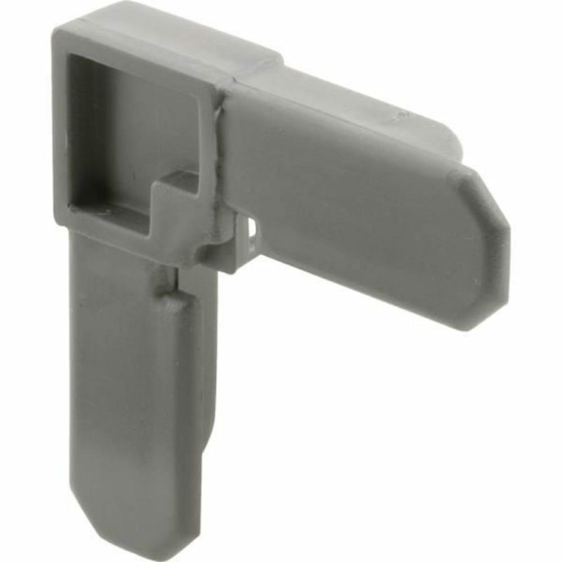 Screen Frame Corner,gray Plastic, Package Of 50