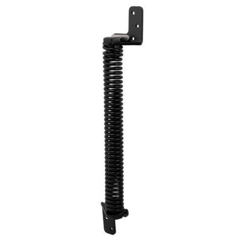 Self Closing Gate Spring, 10 In., Steel, Black, Adjustable