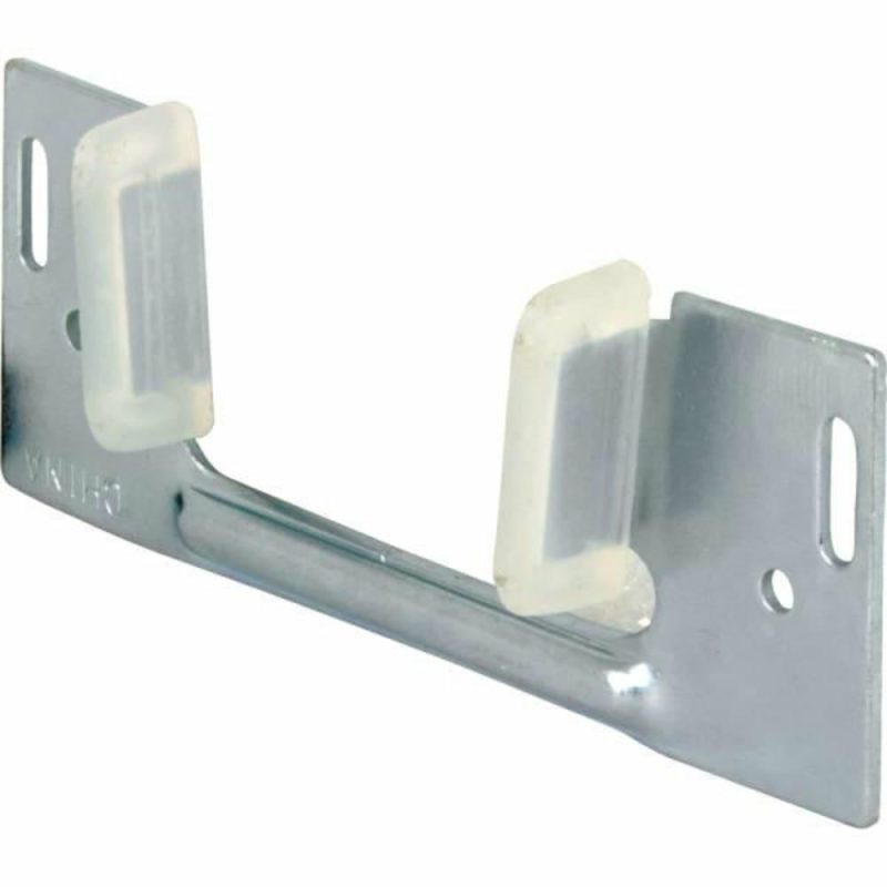 Slid Pocket Dr Bottom Guide, Stl W/plast Gds