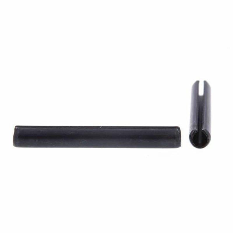 Slotted Spg Pins, 3/3. X 3/4 In, Plain Stl, Package Of 25