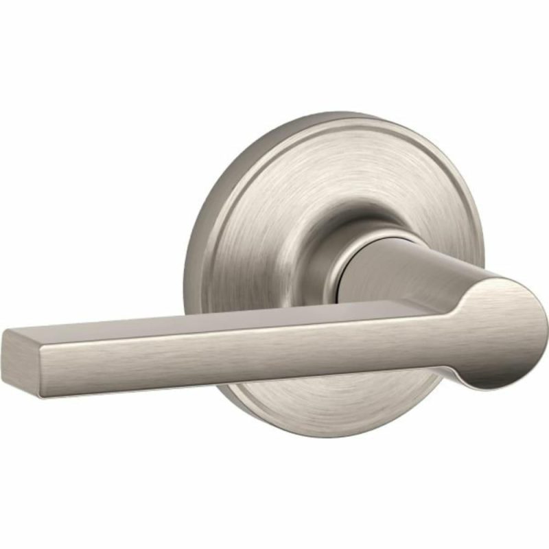 Solstice J Series Lever, Passage, Grade Ccc, Satin Nickel