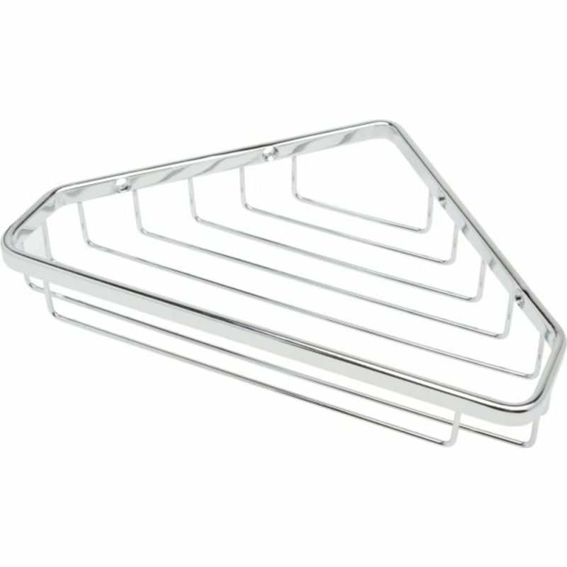 Stainless Steel 9-1/2″ Corner Shower Basket