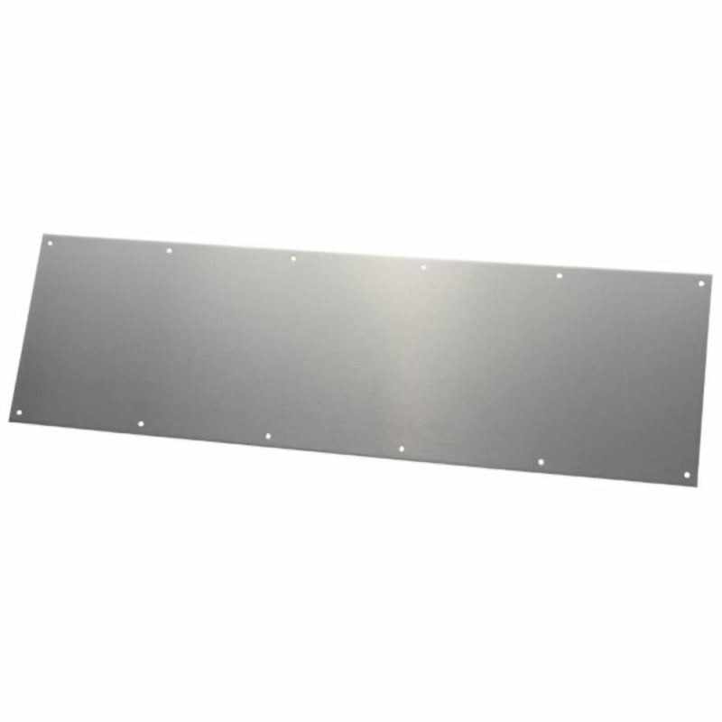 Stainless Steel Rectangular Kick Plate 34″w