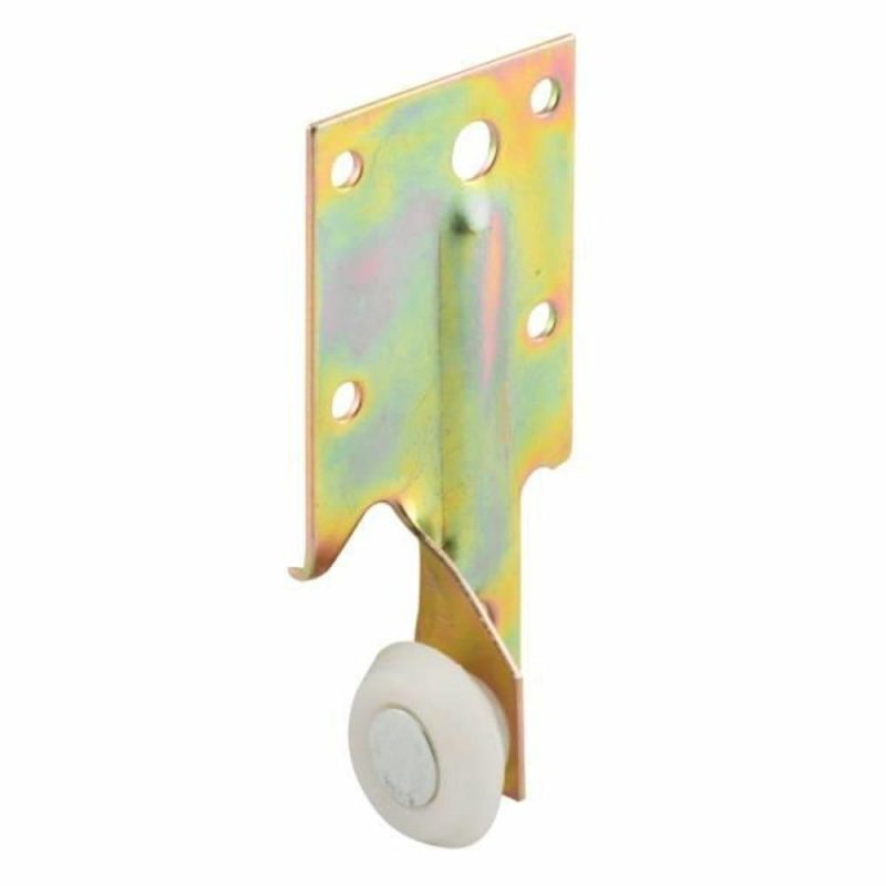 Steel Bracket Drawer Track Roller With Plastic Roller Package Of 2