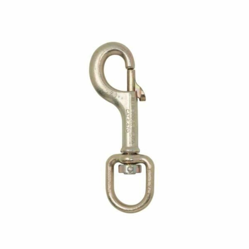 Steel Swivel Hook With Plunger Latch