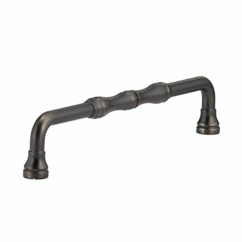 Traditional 6-5/16-In Cabinet Pull Antique Nickel Metal