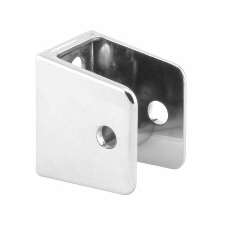 U-Bracket, For 1 In. Panels, Zinc Alloy, Chrm , Fasteners