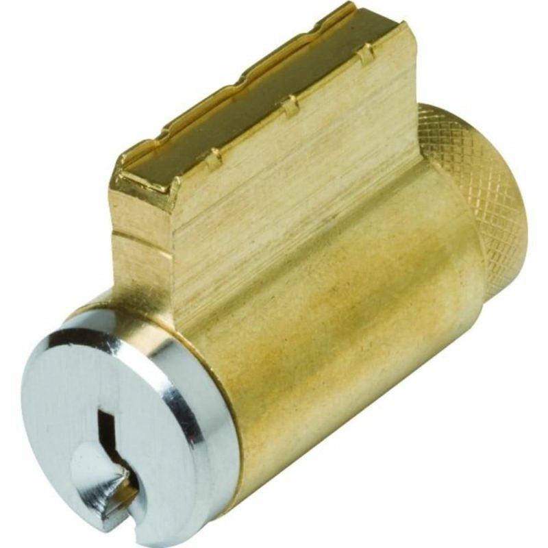 Universal Deadbolt Cylinder Sc1 Keyed Different Sat Chrome