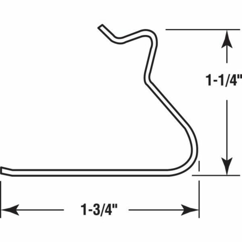 Wire Screen Window Spring, Package Of 100