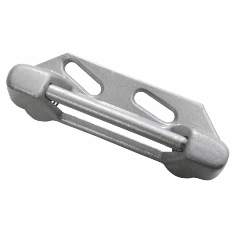 Wright Silver High Profile Spring Loaded Door Latch Strike Case Of 25