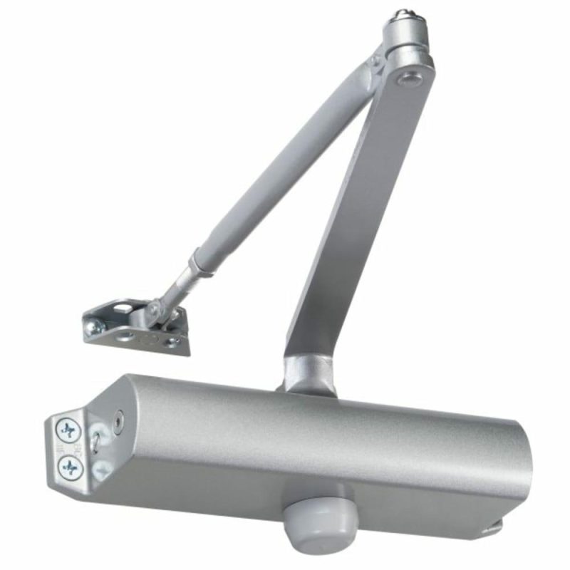 Ydc200 Series Economy Door Closer Fixed Spring Satin Chrome