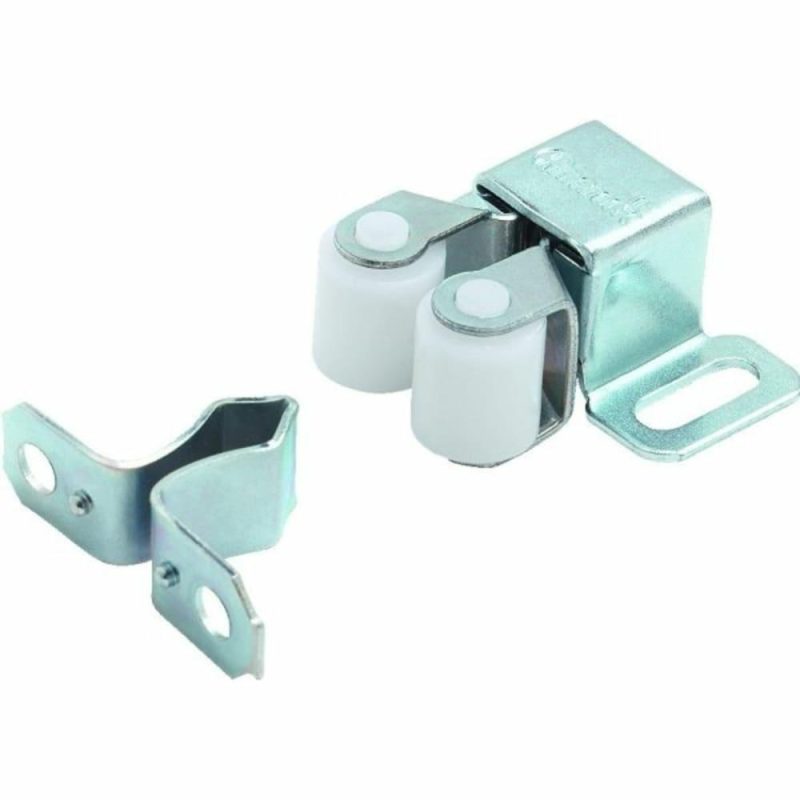 Zinc Heavy Duty Magnetic Cabinet Double Roller Catch