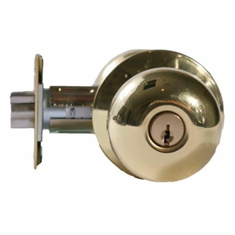 Lock Co. Grade 2 Cylindrical Knob Latchset Entrance