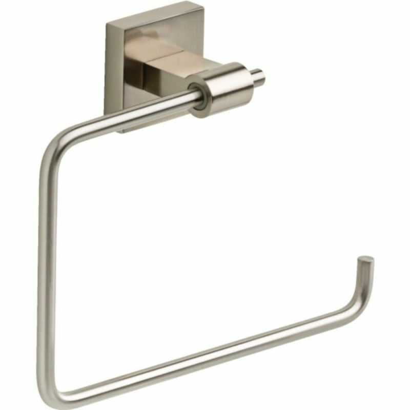 Maxted Towel Ring, Satin Nickel